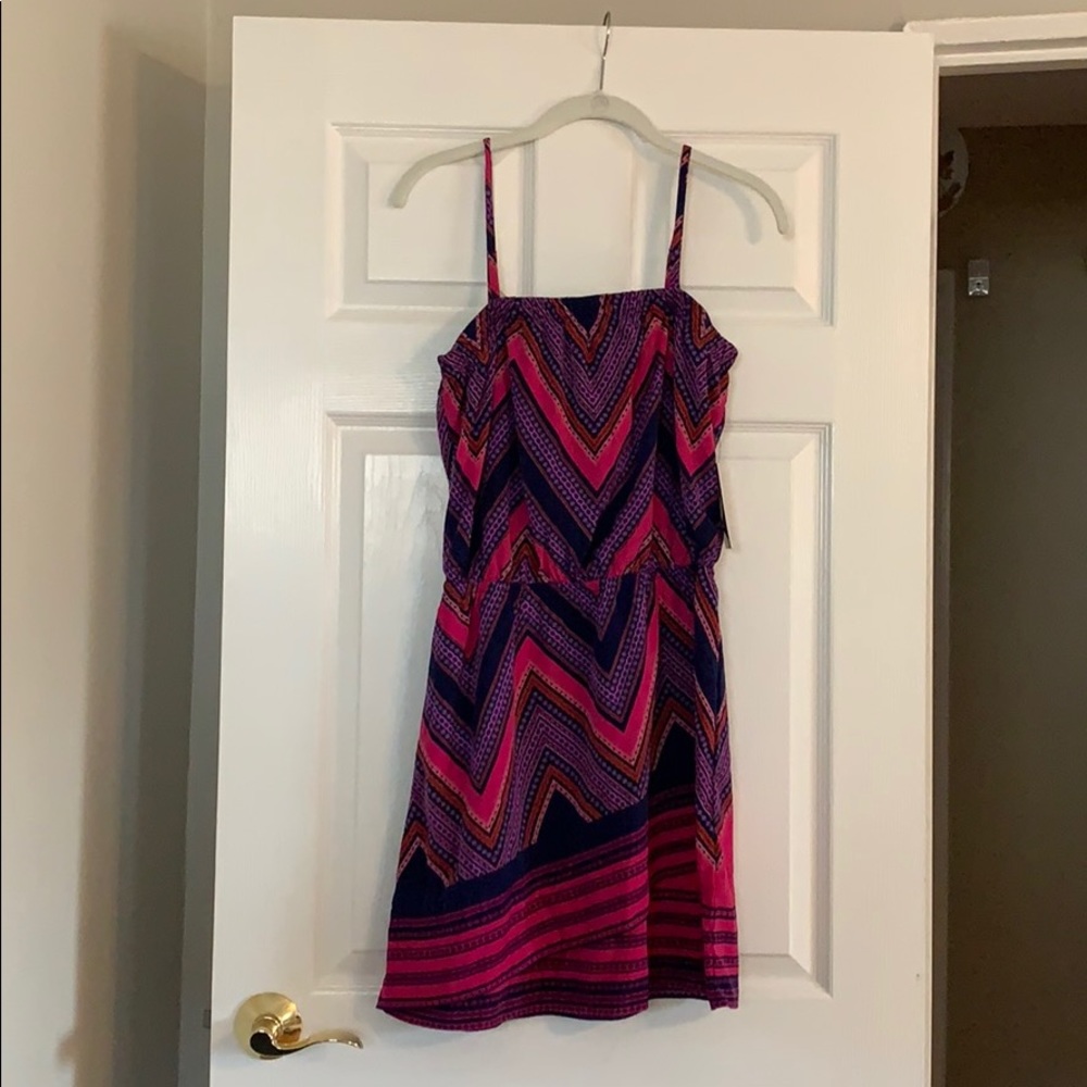Blue and Pink Express Dress